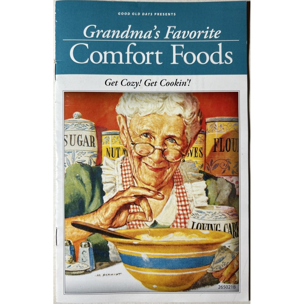 Grandmas's Favorite Comfort Foods Get Cozy! Get Cookin! - 2008, 2020 PB Cookbook